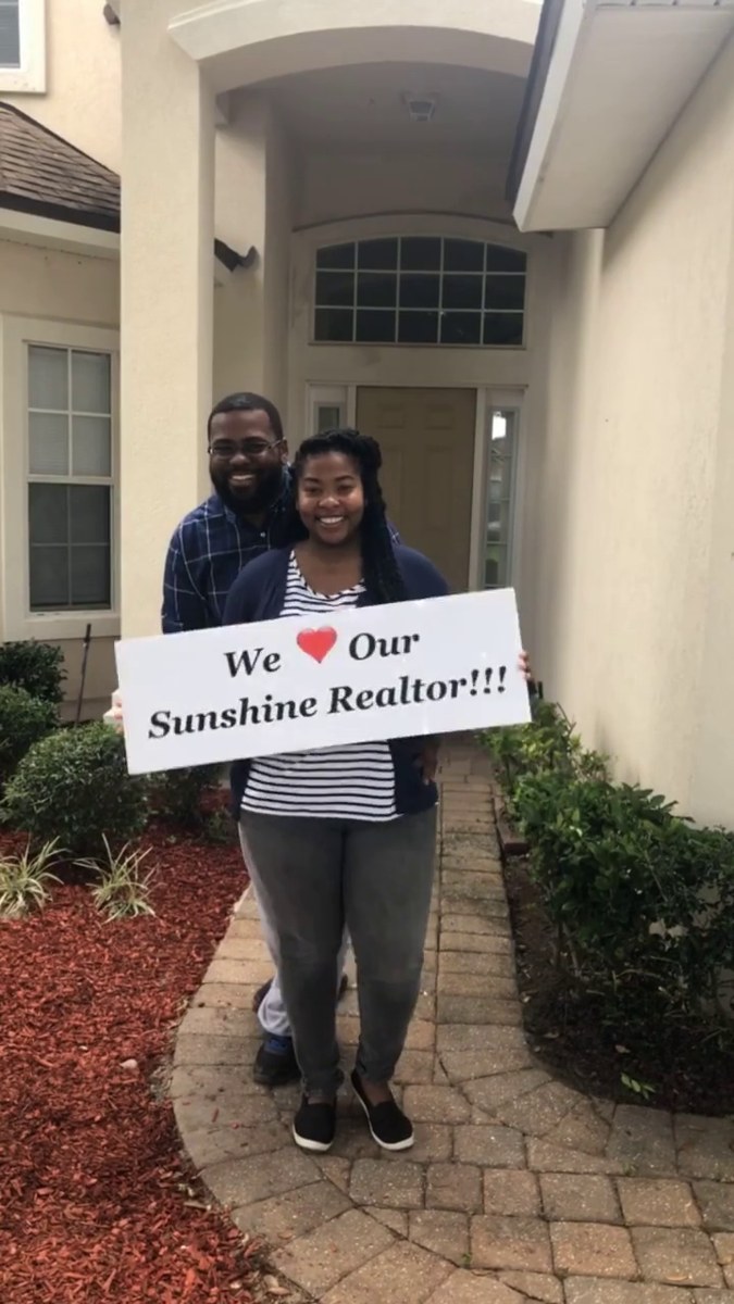 A Sunshine client celebration